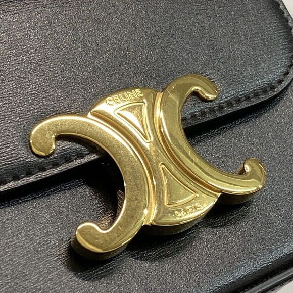 Celine Shoulder Bag Mini Claude Black - Picture 11 of 15